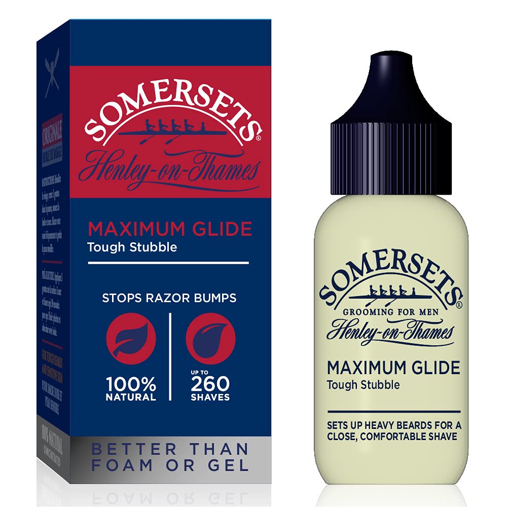 Somersets Tough Stubble Shaving Oil, 1.2 fl oz