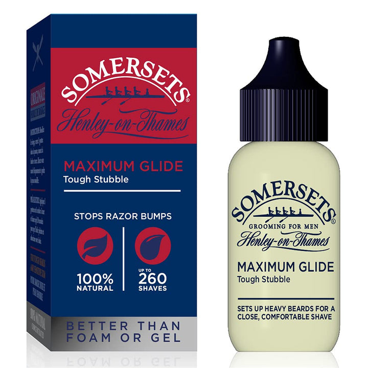 Somersets Tough Stubble Shaving Oil, 1.2 fl oz