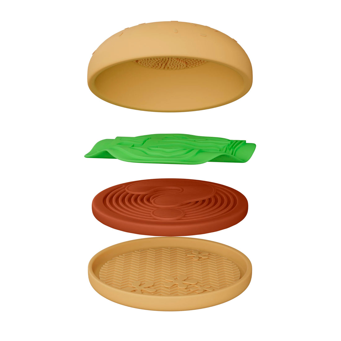 wet n wild SpongeBob Sponge & Brush Cleansing Pads, Flexible Silicone Cleaning Surface, Deep-Cleans All Brush Sizes – Krabby Patty