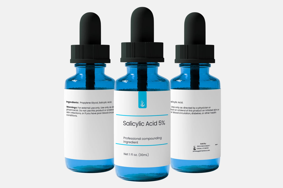 Pure Original Ingredients Salicylic Acid 5% Solution (30 mL), Pure & Simple Serum