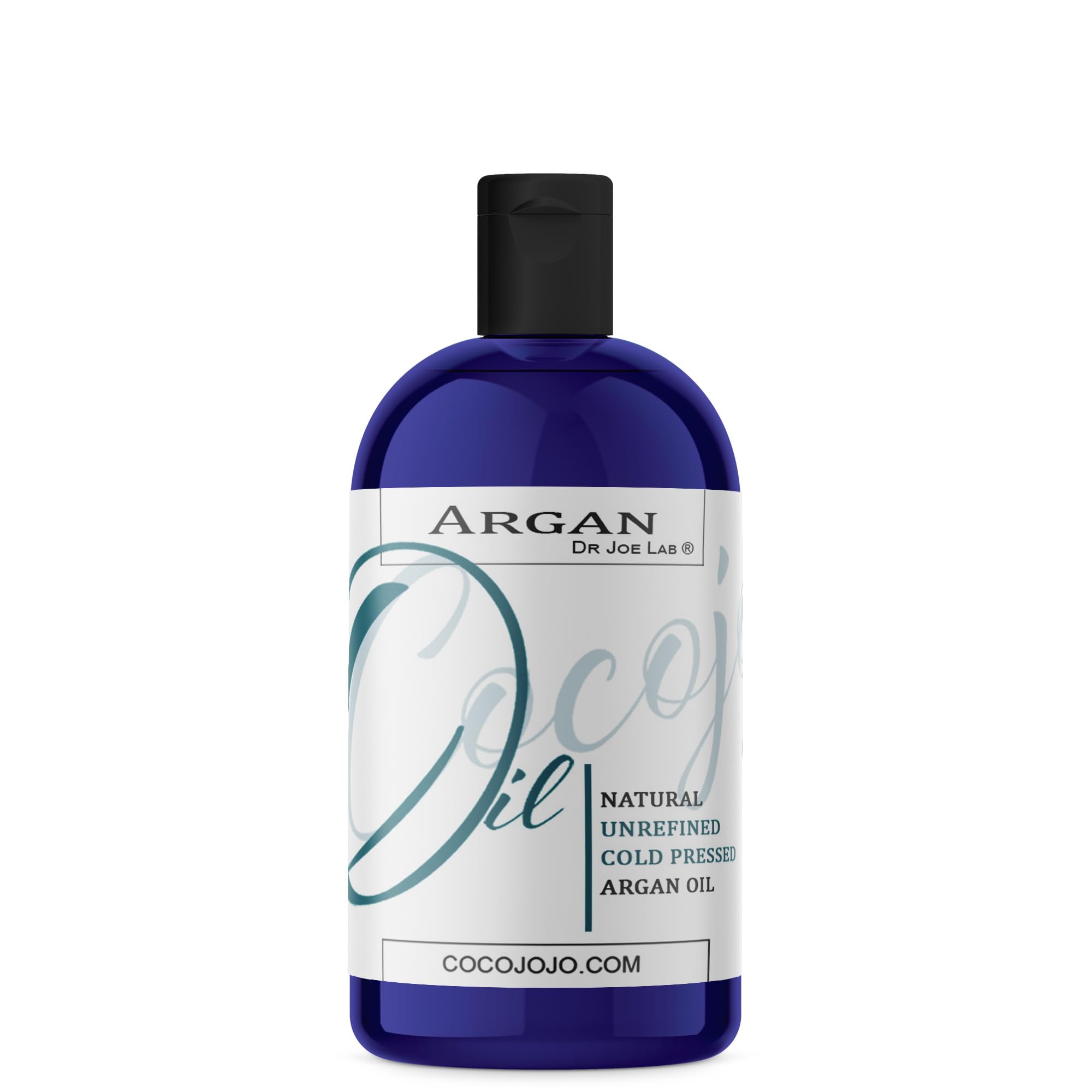Dr Joe Lab Argan Nut Oil 16 oz Pure Natural Moroccan Argon Nut Oil Unrefined Cold Pressed Extra Virgin - for Hair Skin Body Nail and Beard - Marrakesh Oil Moisturizing & Nourishing