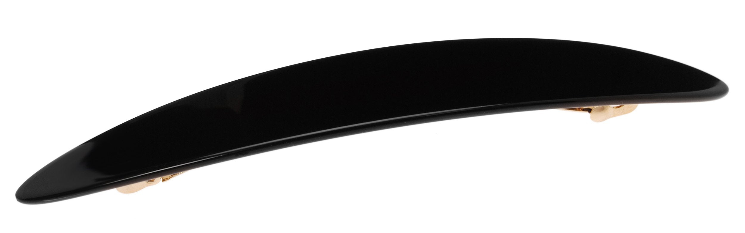 France Luxe Oblong Long And Skinny Barrette - Black