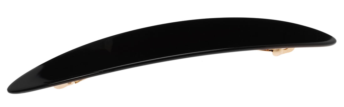 France Luxe Oblong Long And Skinny Barrette - Black