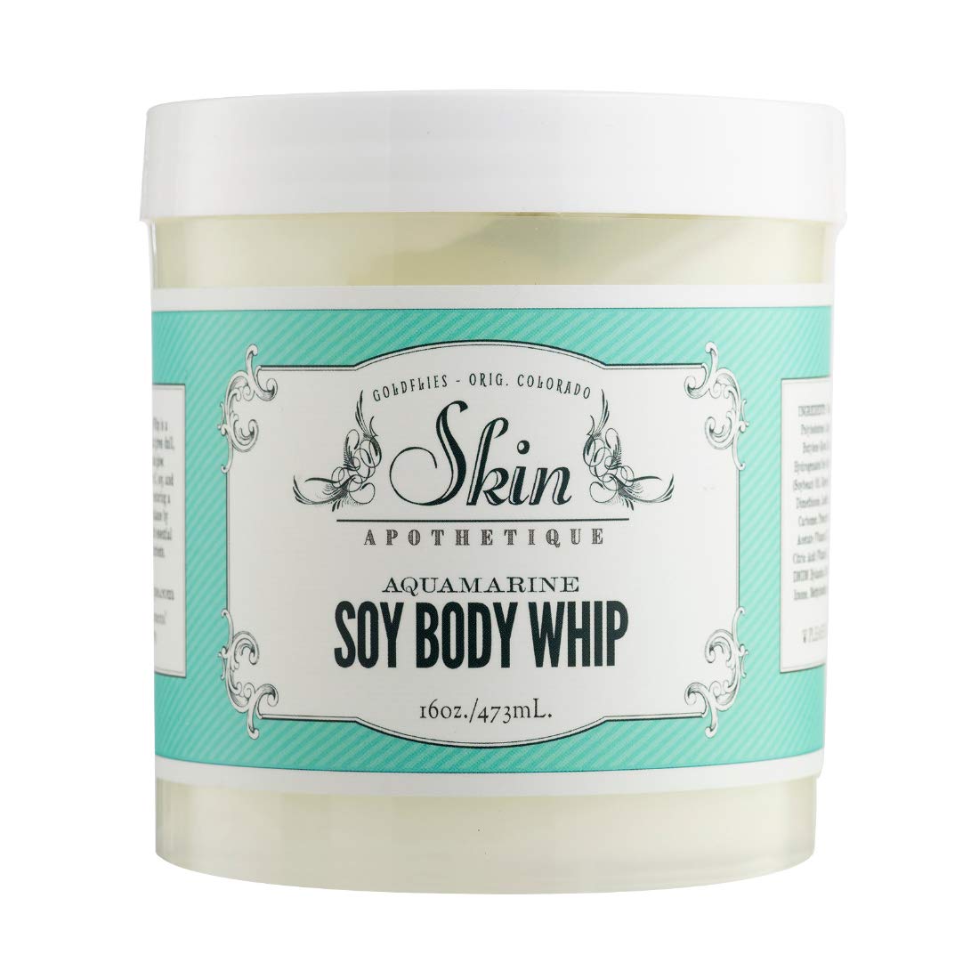Skin An Apothecary Soy Body Whip 16 oz Aquamarine AD