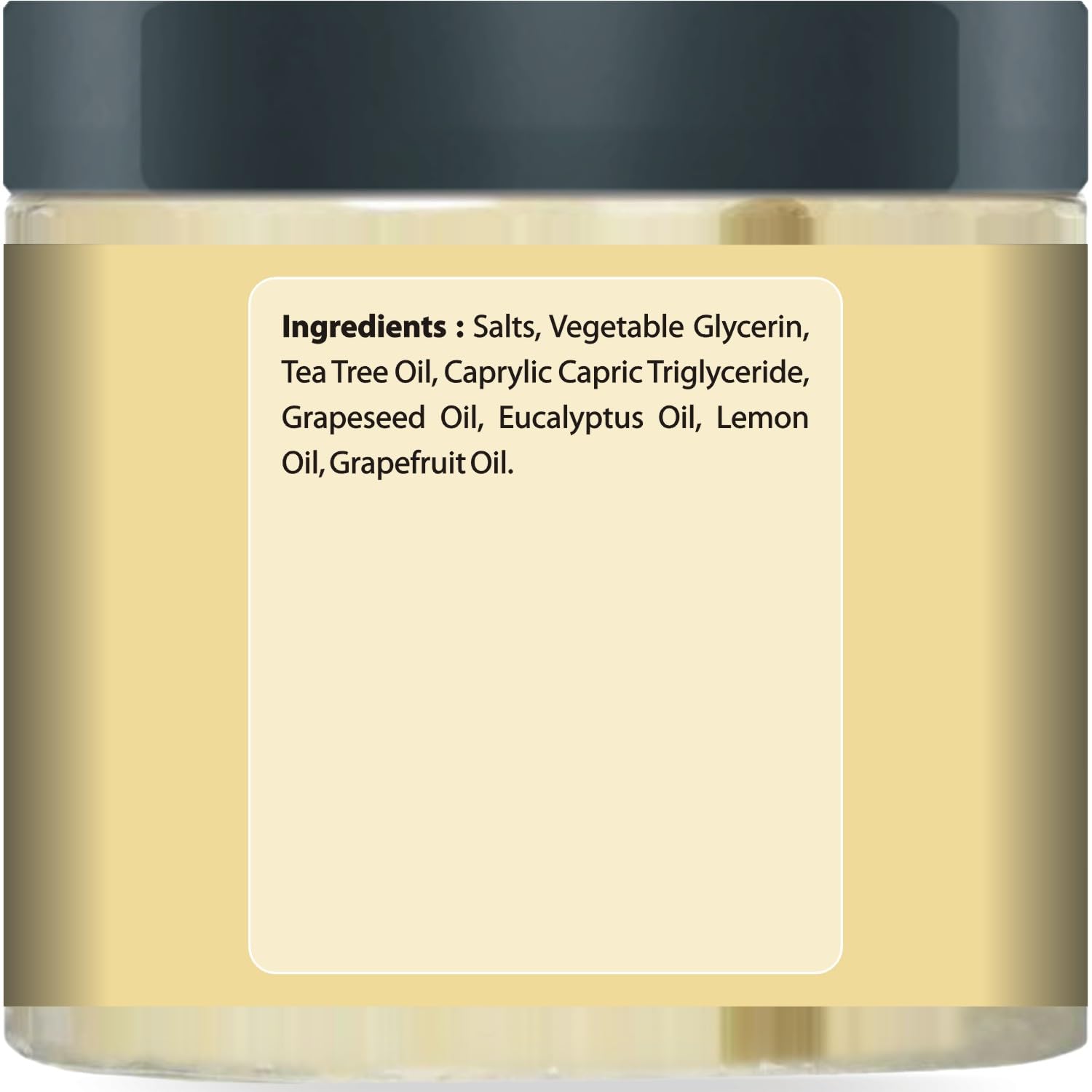 First Botany 100% Natural Tea Tree Oil Body & Foot Scrub with Salt - Best for Acne, Dandruff and Warts, Corns, Calluses, Athlete foot, Jock Itch & Body Odor