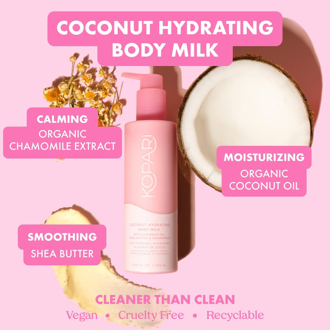 Kopari Coconut Body Milk 8.45 oz/ 250 mL