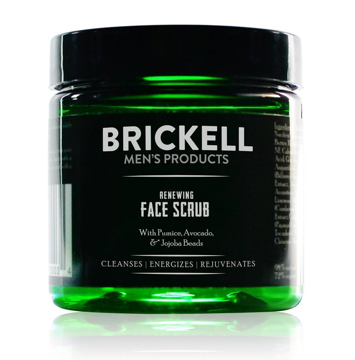 Brickell Men's Products Renewing Face Scrub (4 fl oz)