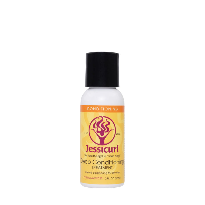 Jessicurl, Deep Conditioning Treatment, Citrus Lavender, 2 Fl oz. Deep Conditioner for Dry Damaged Hair, great Anti Frizz Hair Mask and Leave in Conditioner for Curly Hair