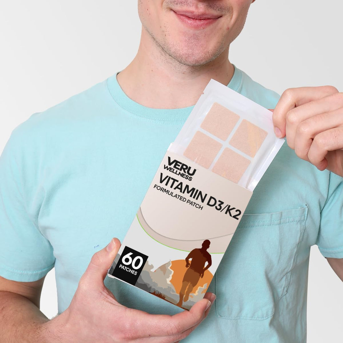 Veru Wellness D3/K2 Essential Patch - Bariatric Support D3 K2 (60 Patch)