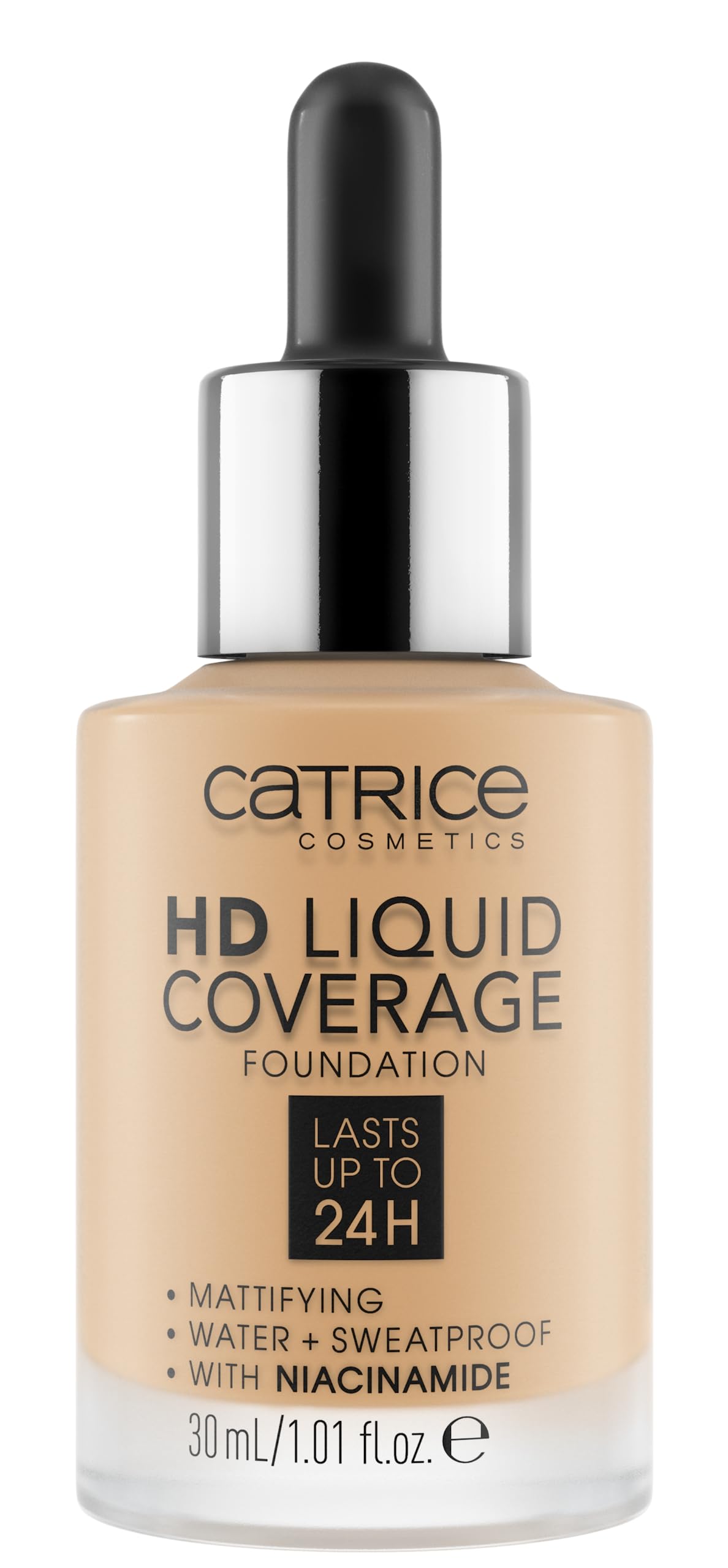 Catrice | HD Liquid Foundation - High & Natural Coverage | Vegan | 036 Hazelnut: 036 Hazelnut