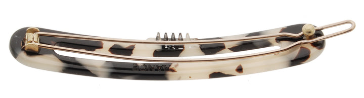 Ivory Tokyo : France Luxe Cutout Oblong Tige Boule Barrette - Ivory Tokyo