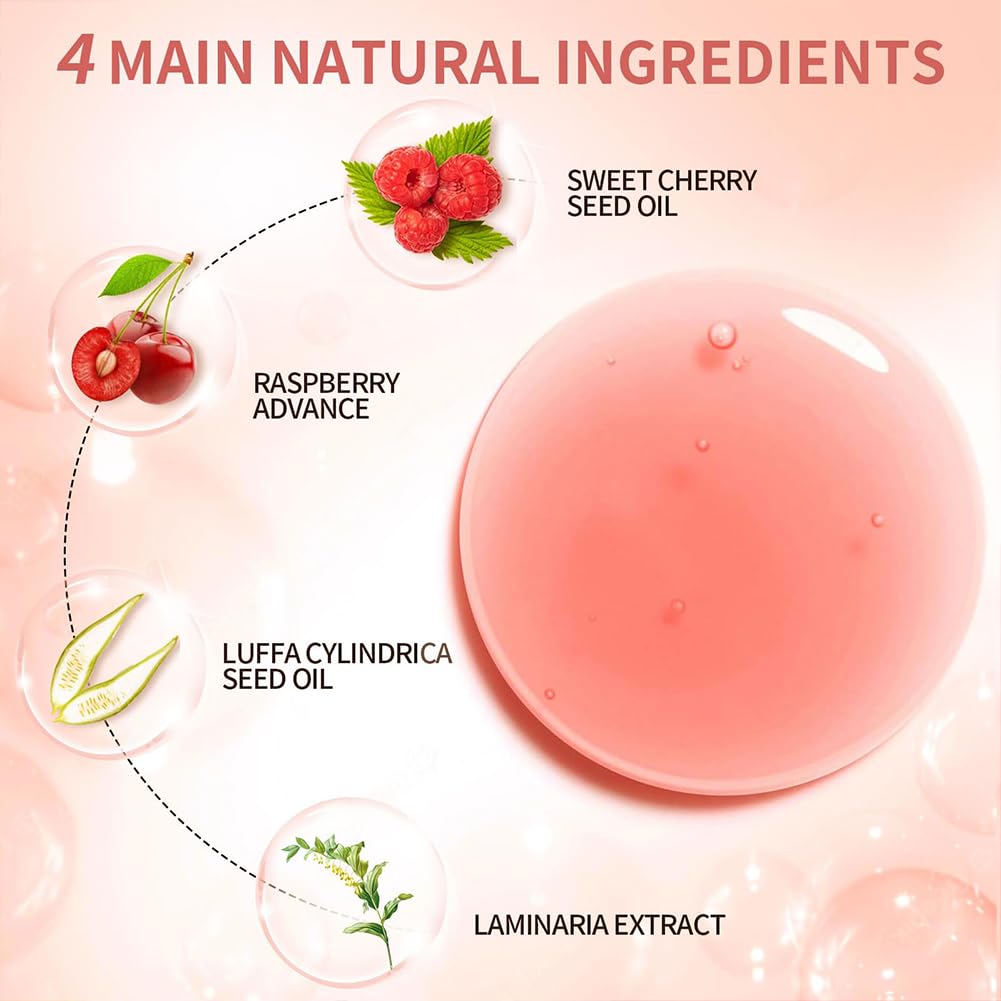 Hydrating Lip Glow Oil, Moisturizing Lip Glow Oil, Nourishing Glossy Transparent Lip Oil, Plumping Lip Oil, Lip Balm, Non-sticky Tinted Toot Lip Balm for Lip Care (ROSEWOOD) 0.2 OZ