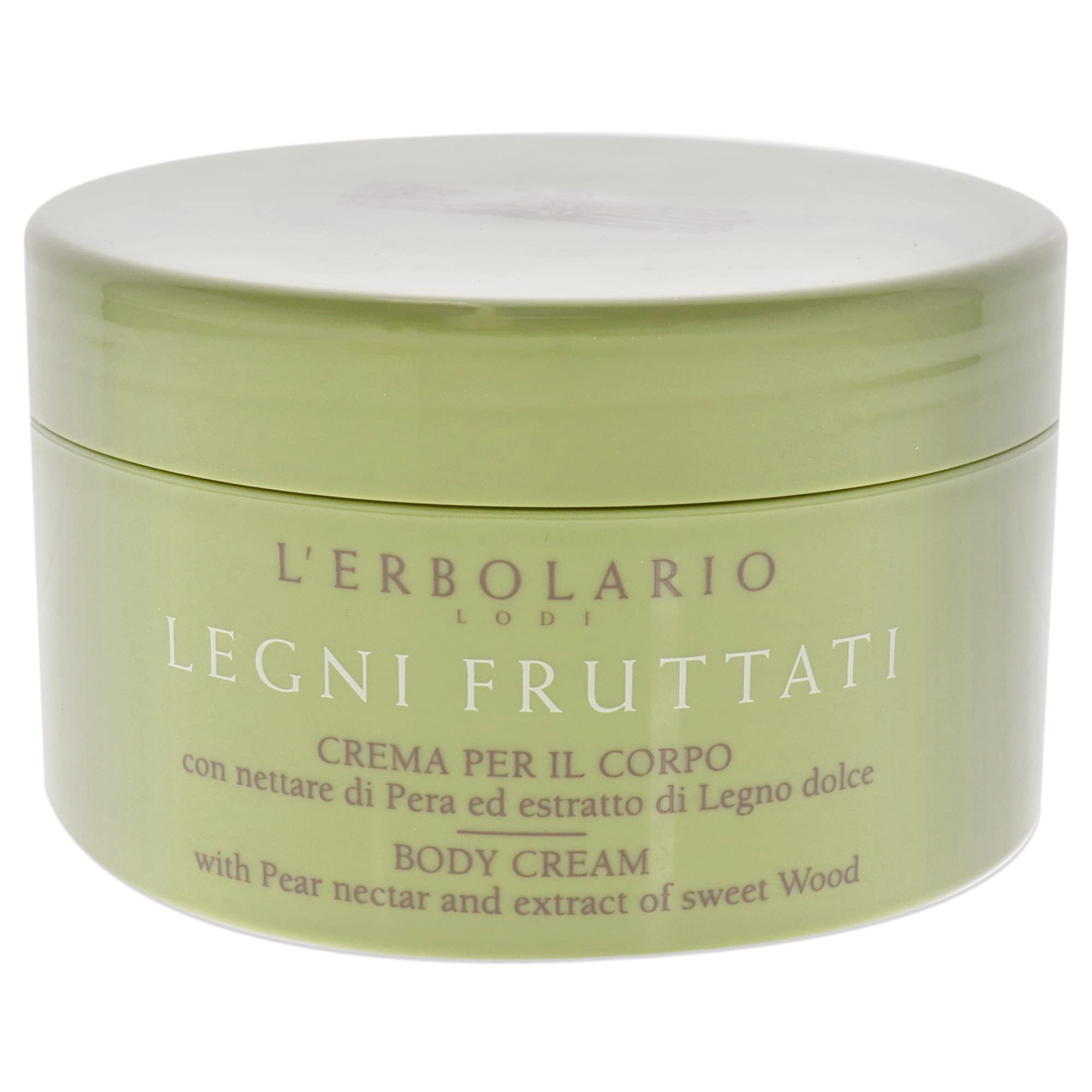 Legni Fruttati (Fruity Woods) Perfumed Body Cream 200 Ml. / 6.76 Fl. Oz. by L'Erbolario Lodi