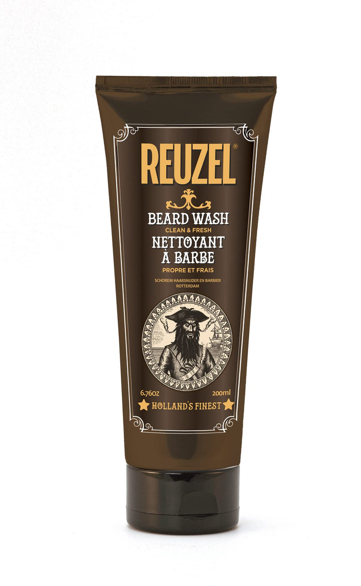 Reuzel - Clean and Fresh Beard Wash - Moisturizing, Softens, Soothes Skin - 6.76 oz