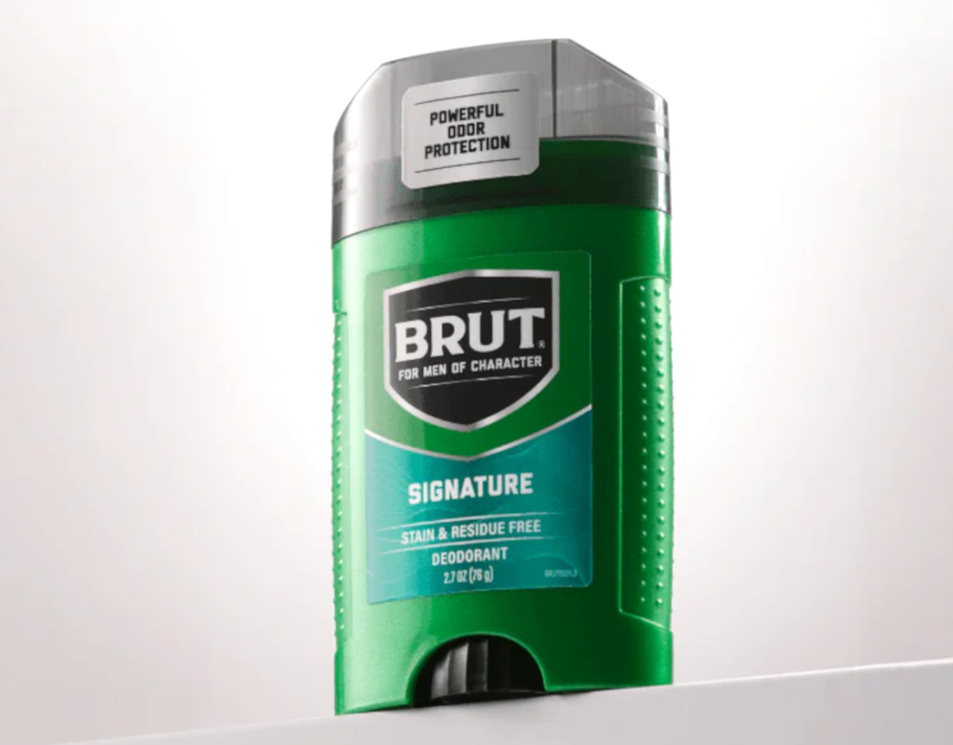 Brut Deodorant 2.25oz Oval Solid Classic Scent (6 Pack)