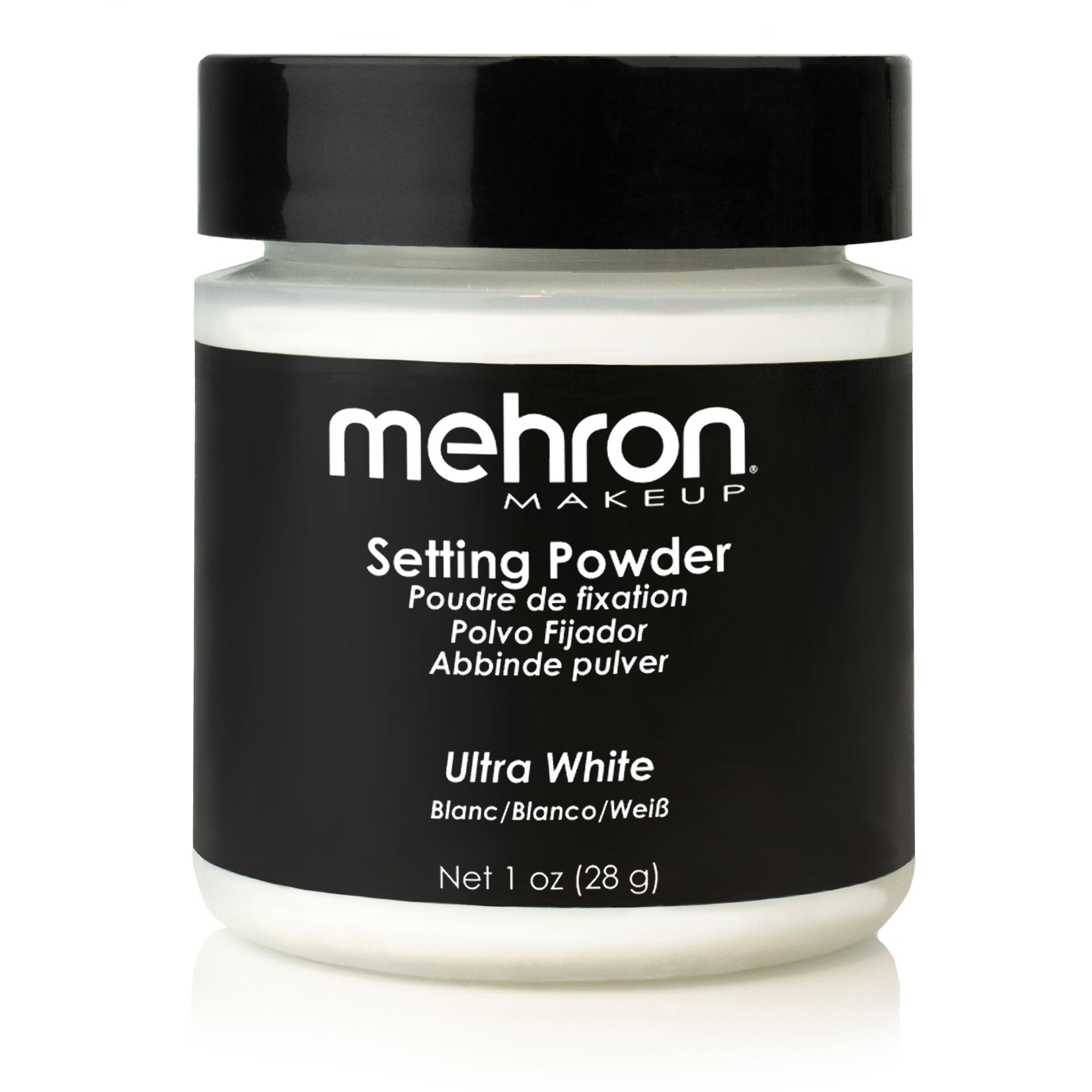 Mehron - UltraFine Setting Powder - Ultra White - 1 oz