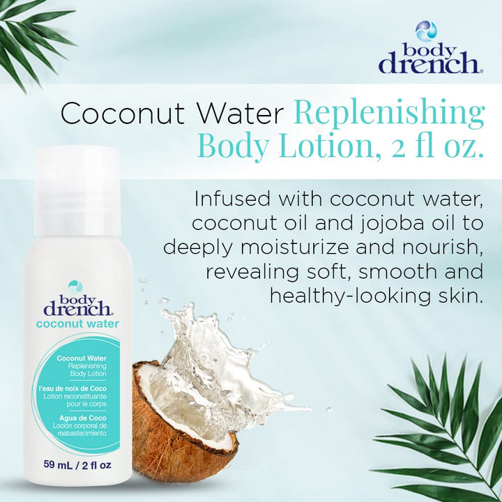 Body Drench Coconut Water Replenishing Lotion, 2 Fluid Ounce