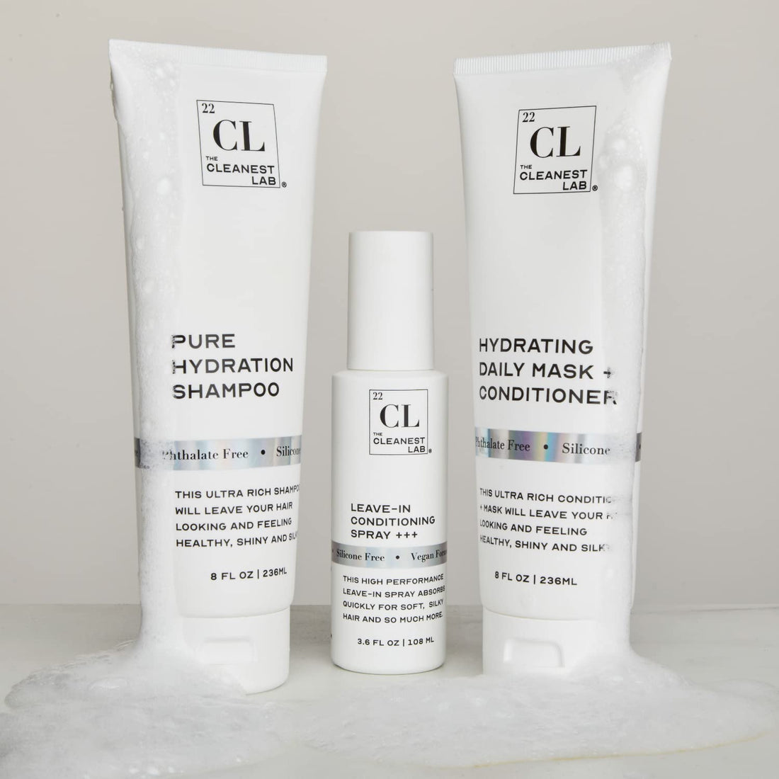 The Cleanest Lab Hair Mask Conditioner Dry Hair. Colored + Damaged + Bleach Hair Repair Treatment. Curly/Straight + Thin & Fine Hair Natural Strengthening. Moisturizing for Health & Volume 8 Fl. Oz.