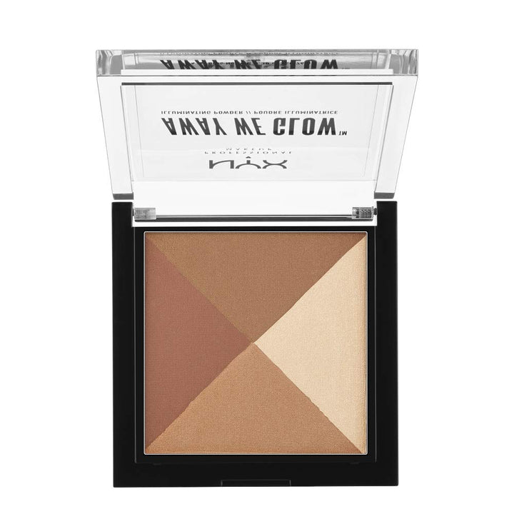 Nyx Professional Makeup Away We Glow Illuminating Palette, Shimmer Thrill, 8.76g