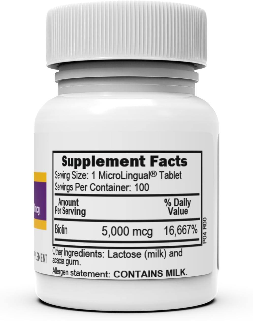 Superior Source Biotin 5000 mcg - Daily Supplement Supports Hair Health & Growth - Natural Biotin Supplement Aids Healthy Nails & Skin - 100 Sublingual Dissolving Tablets