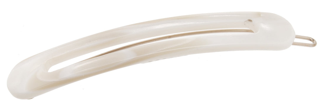 Alba : France Luxe Cutout Oblong Tige Boule Barrette - Alba