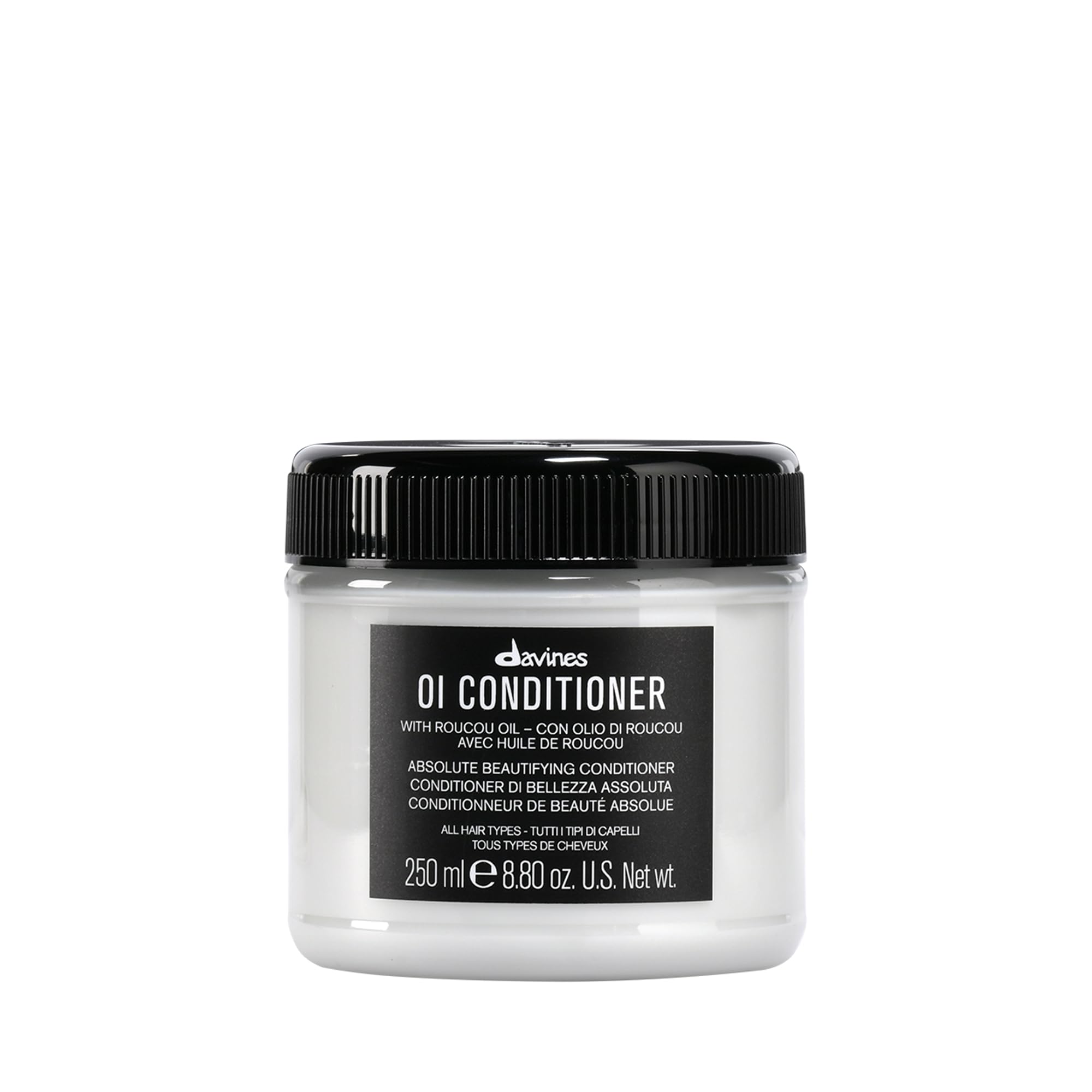 Davines OI Conditioner | Rich Detangling Conditioner for All Hair Types | Soft, Hydrated Hair with Luxious Shine | 8.8 Fl Oz