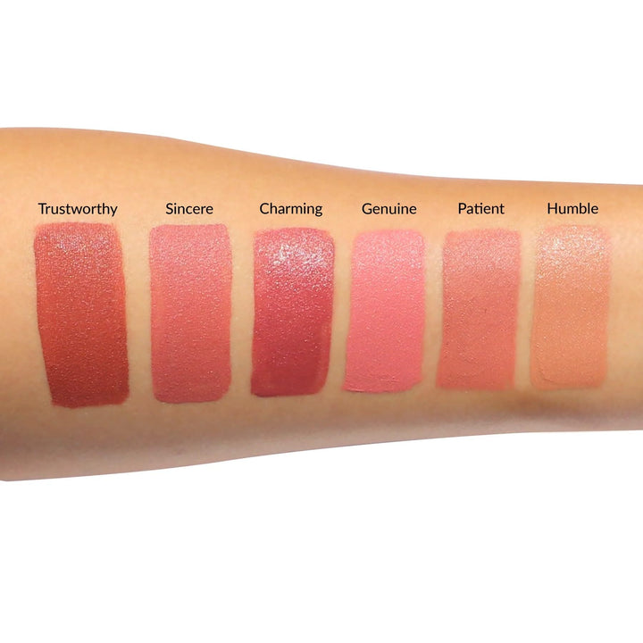 theBalm Meet Matte Hughes Nude 6 piece Mini Liquid Lipstick Set