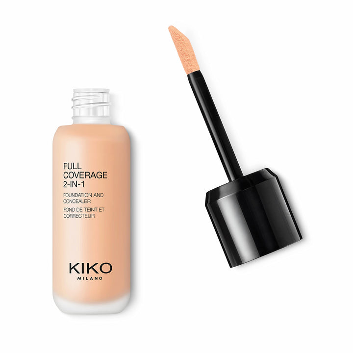 KIKO MILANO - Full Coverage 2-in-1 Foundation & Concealer 17 - N 35 2 in 1 foundation and concealer, superior coverage