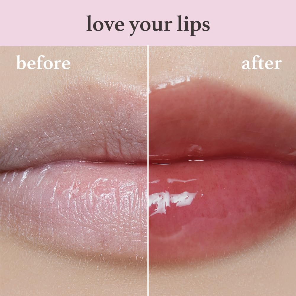 NOONI Korean Vegan Appleseed Lip Oil - Applewine | Long-Lasting, Moisturizing, Plumping, Revitalizing for Dry Lips, Waterproof, No Peel Off, Hydrating, Nourishing, Mother's Day, 0.12 FL Oz