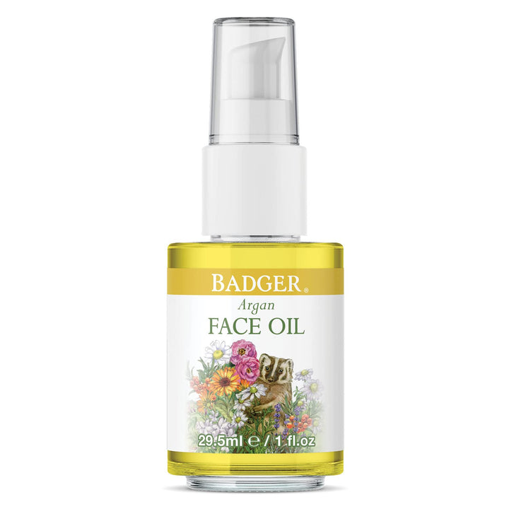 Badger Argan Face Oil 1oz - Certified Organic
