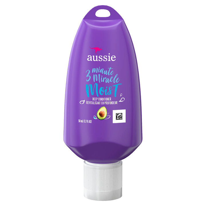 Aussie 3 Minute Miracle Moist Deep Conditioning Treatment, 1.7 Fluid Ounce, Pack of 36