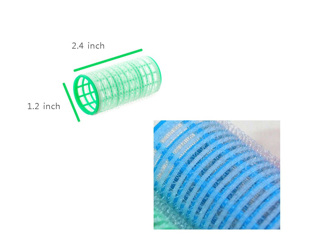 BeautyN 12P x 30mm(Large Size) Self Grip Hair Rollers Hair Culers