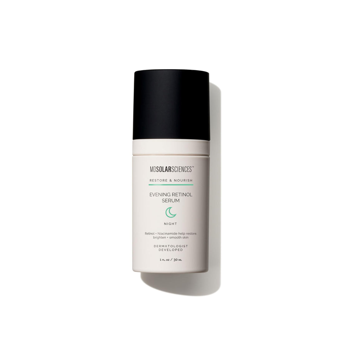 MDSolarSciences Evening Retinol Serum, Encapsulated Retinol Helps Restore Radiance & Brightness While Reducing Fine Lines & Wrinkles, 1 oz