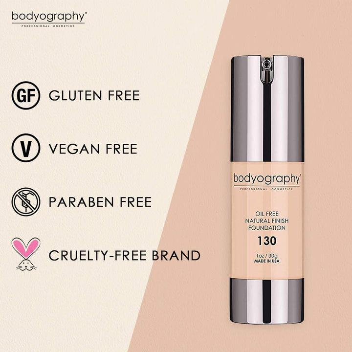 Bodyography Foundation, #130, 1 Ounce