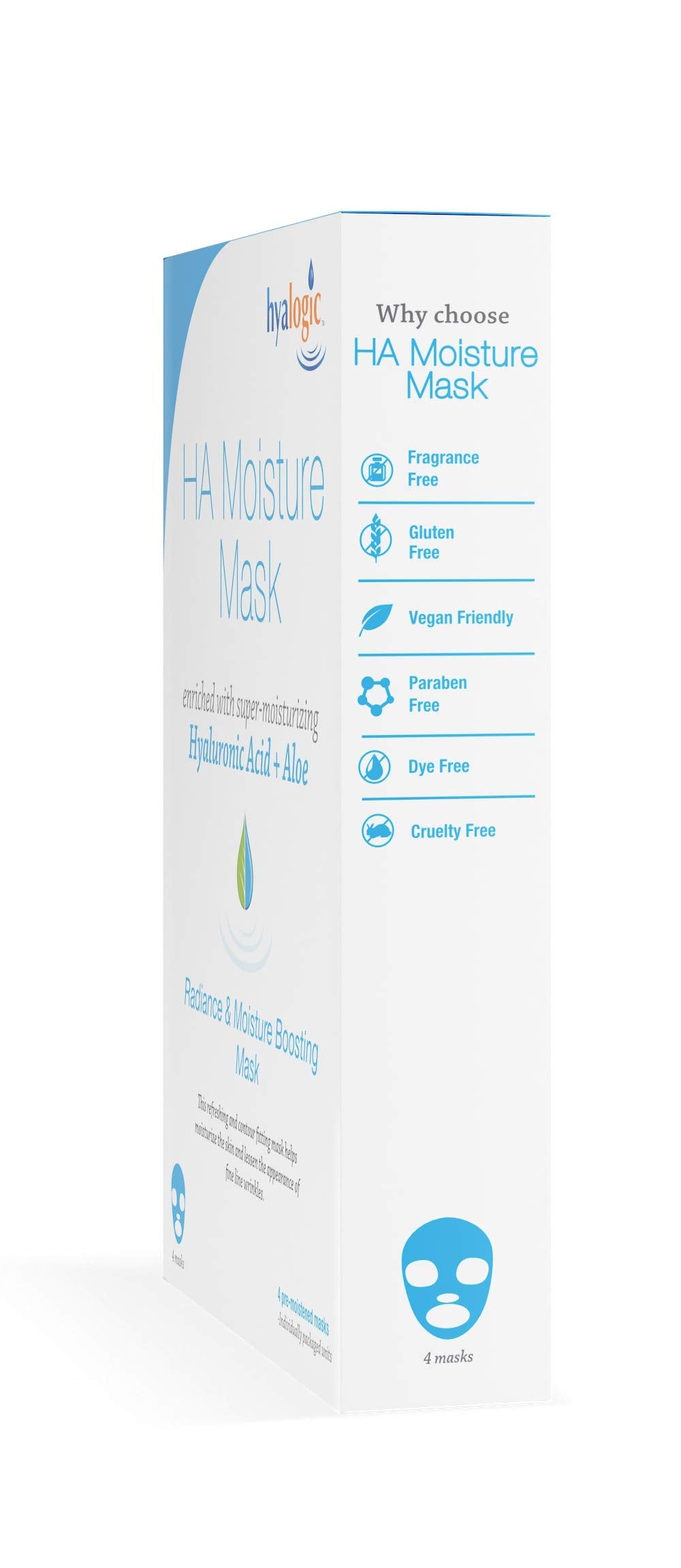 Episilk Moisture Mask Hyalogic 4 pack Box