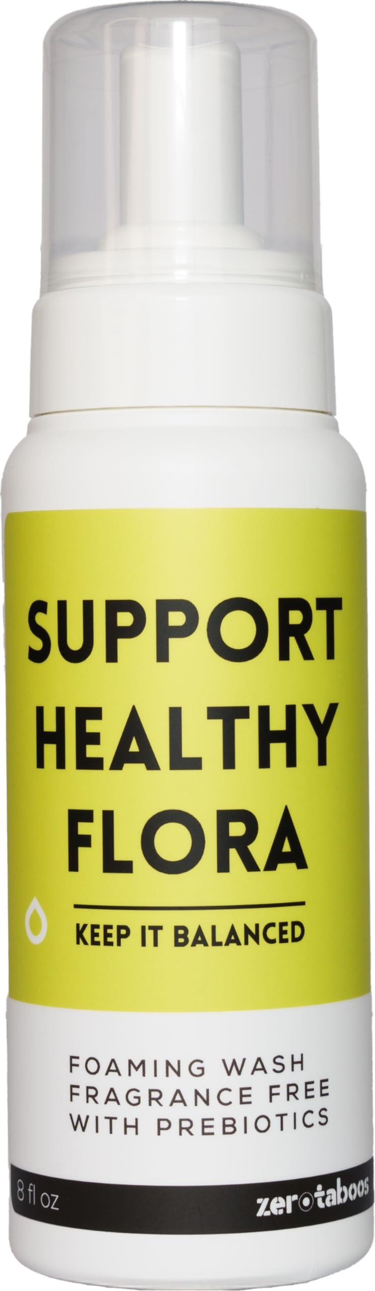 Fragrance-free, Unscented, Sulfate-free Intimate Foam Wash With Prebiotics, 8 oz