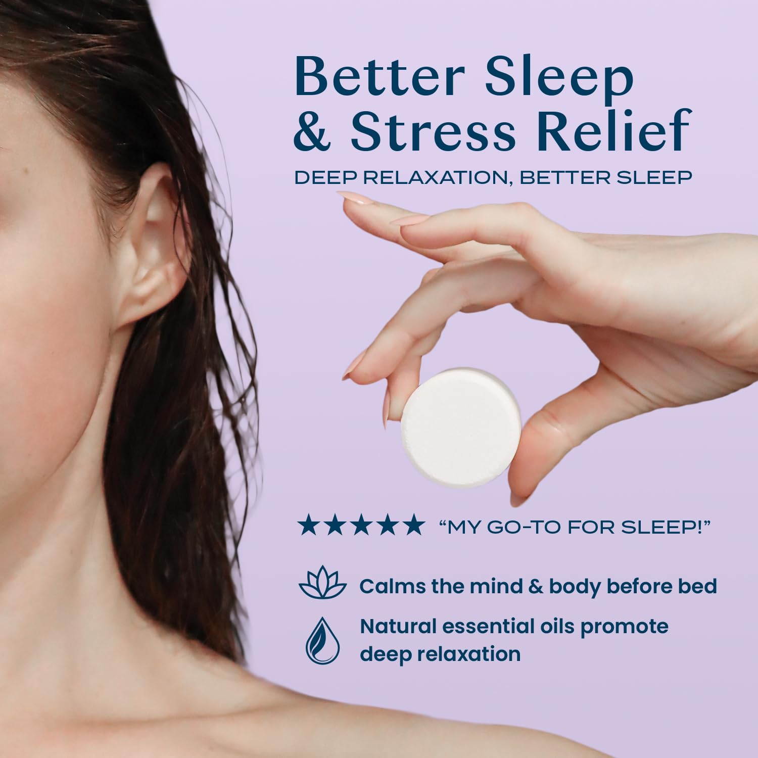 Body Restore Shower Steamers Aromatherapy 15 Pack - Easter Basket Stuffers, Relaxation Birthday Gifts for Mom, Dad, Best Friend, Travel Essentials, Stress Relief, Self Care, Bath Bombs - Lavender