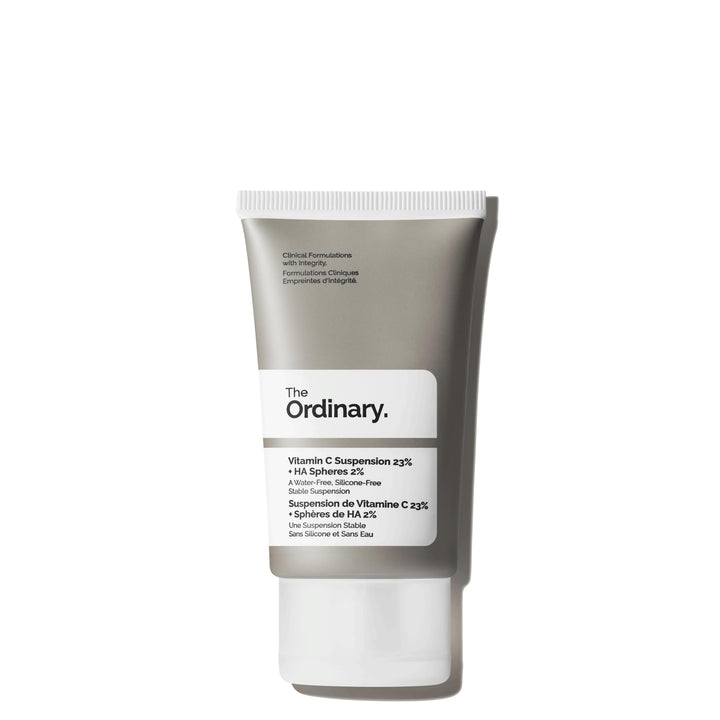 The Ordinary Vitamin C Suspension 23% + Hyaluronic Acid Spheres 2%, Serum with Pure L-Ascorbic Acid, 1 Fl Oz