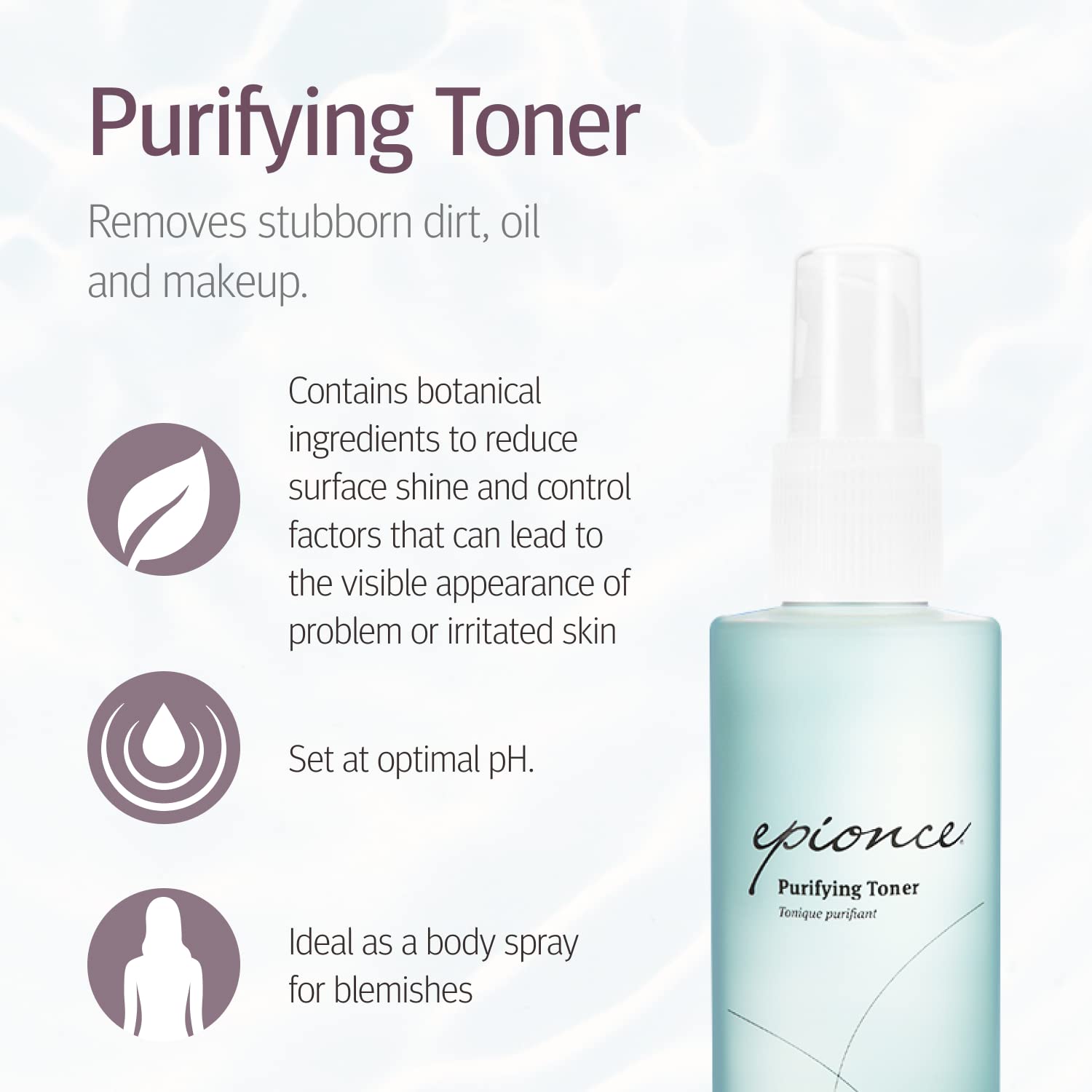 Epionce purifying toner 4oz