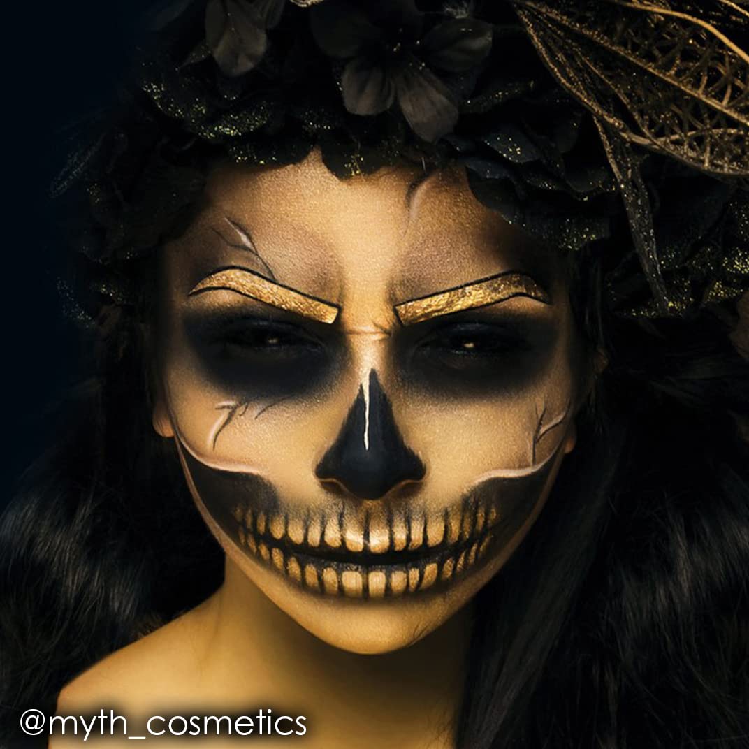 Mehron Makeup Fantasy F/X Water Based Face & Body Paint (1 oz) (GOLD)