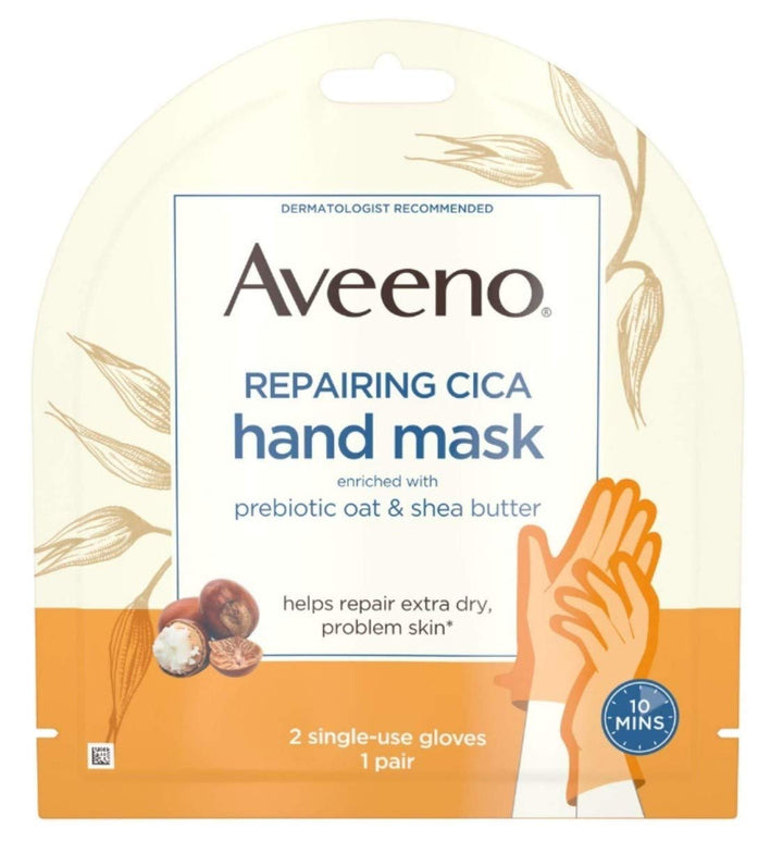 Aveeno Repairing Cica Hand Mask (6 Pack)