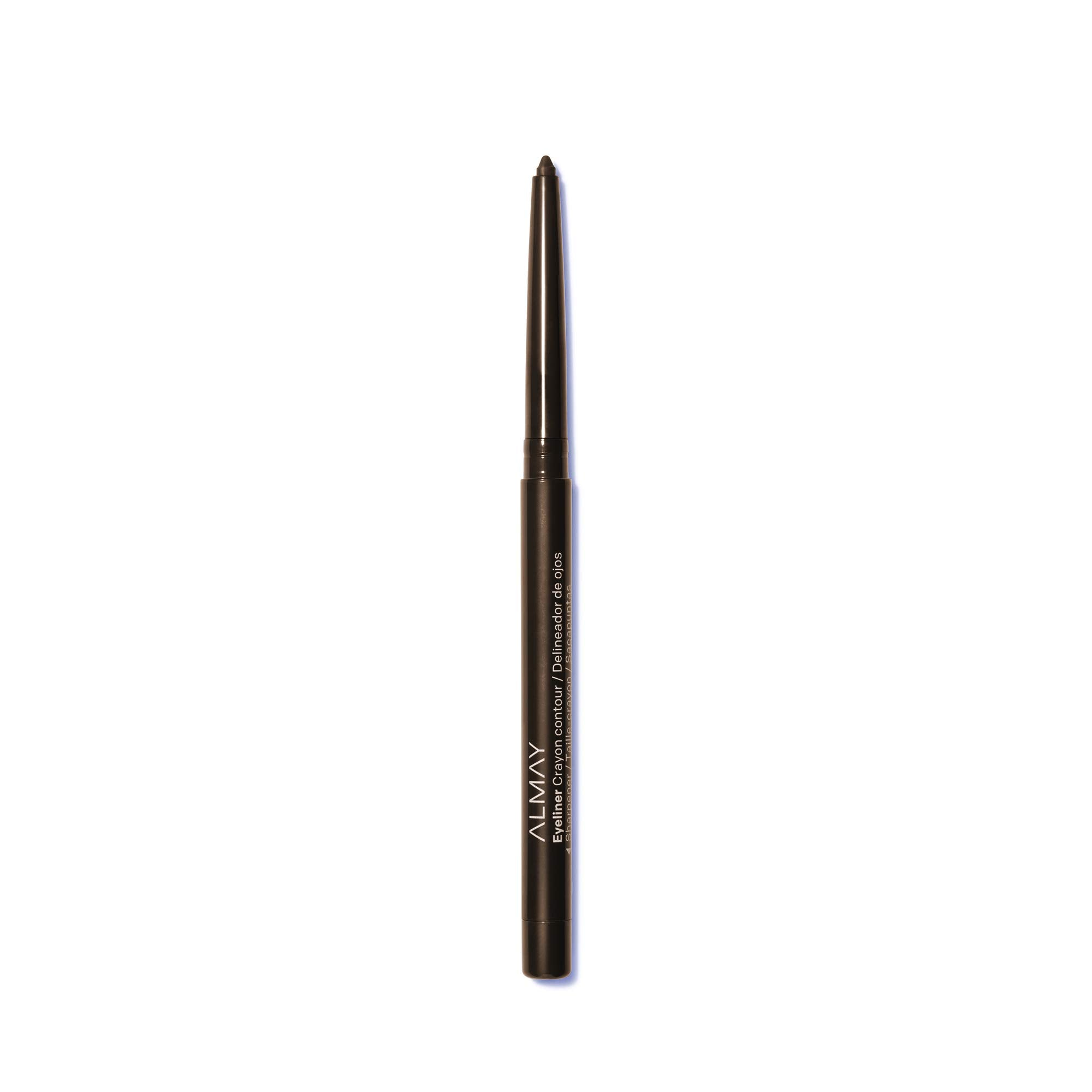 Almay All-Day Eyeliner Pencil, Hypoallergenic, Cruelty-Free, Smudge-Proof, Ophthalmologist Tested, Long Wearing and Water Resistant, Brown Topaz, 0.01 oz