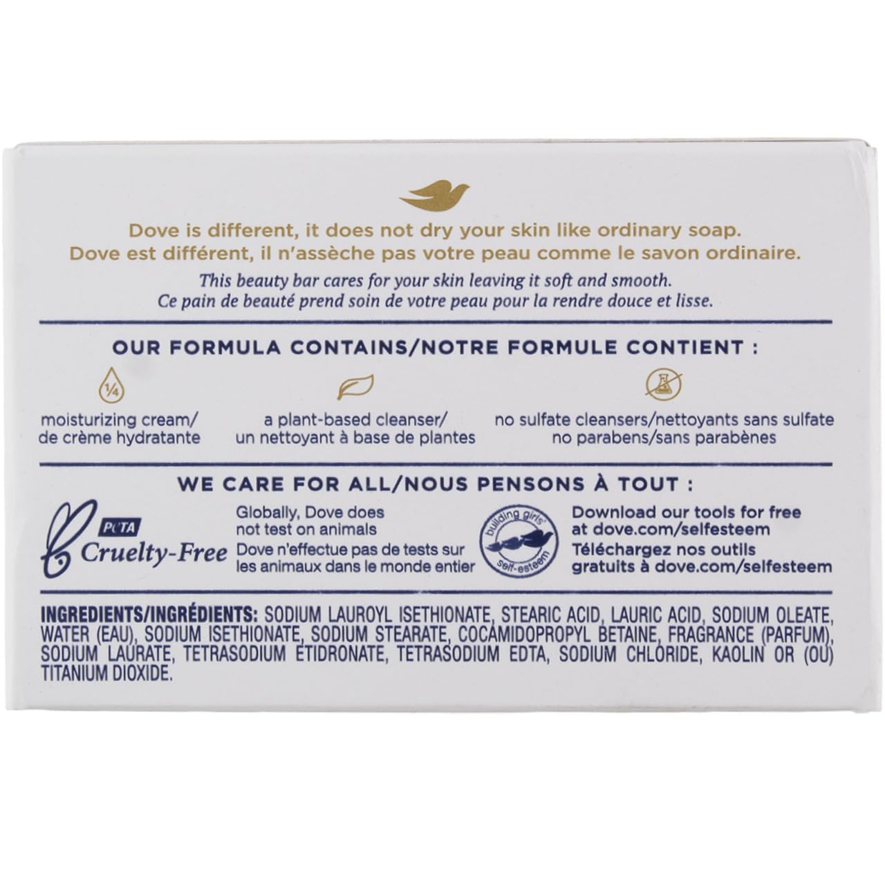 Dove Beauty Bar, White 3.15 oz (5 Pack)