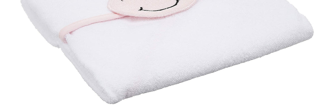 Hudson Baby Unisex Baby Cotton Animal Face Hooded Towel, Modern Unicorn, One Size