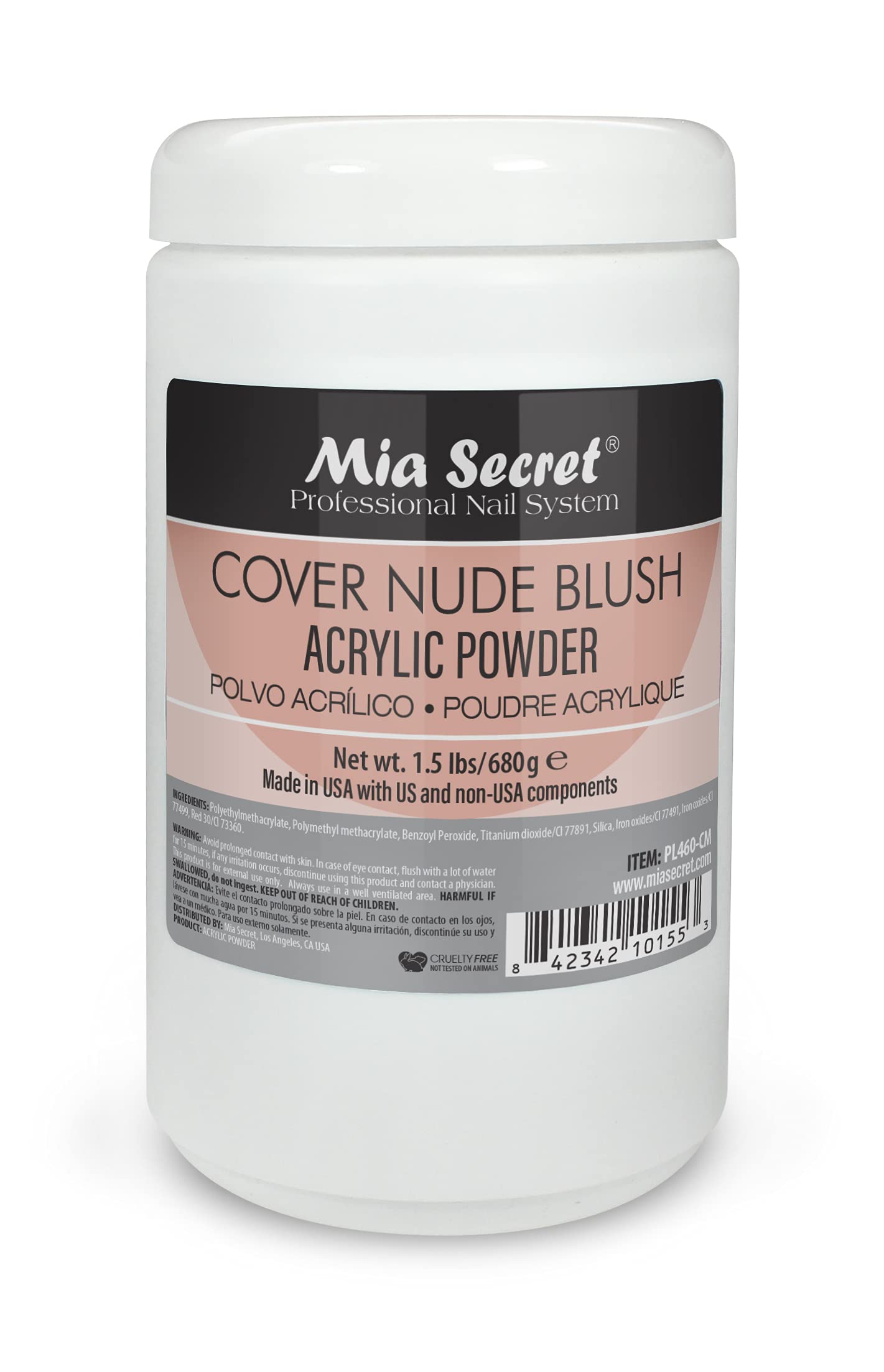 Mia Secret - Cover Nude Blush Acrylic Powder 1.5Lbs