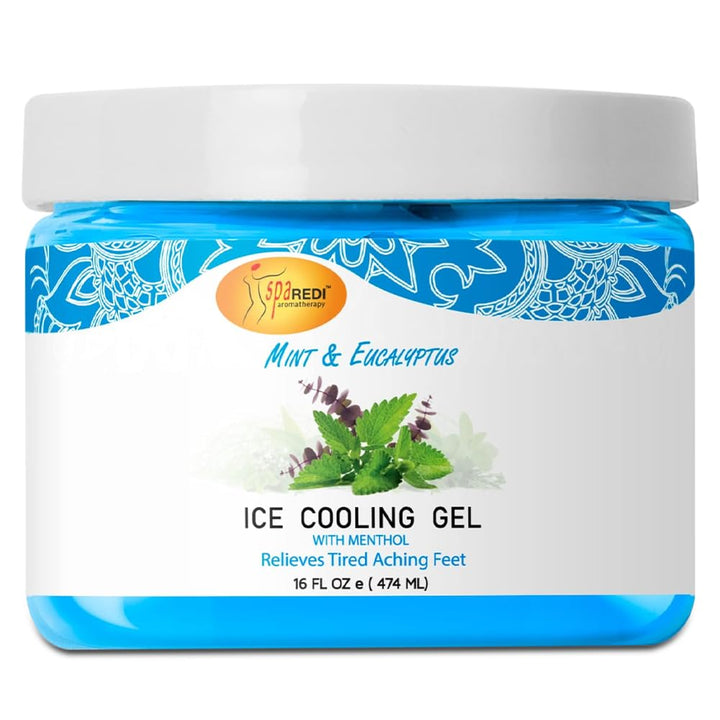 Sparedi Spa Redi Ice Cooling Gel (16 Oz - Mint & Eucalyptus)