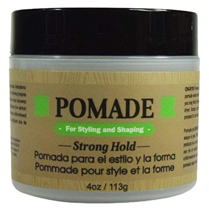 OKAY Men's Super Hold Pomade, 4 Ounce