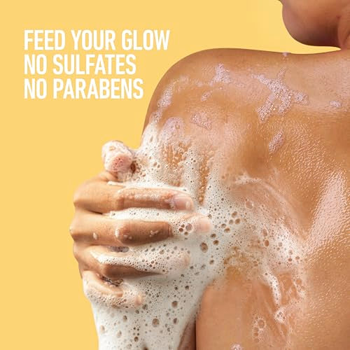 Dove Plant Milk Cleansing Body Wash Turmeric & Lemon for Moisturized Skin Gentle Cleanser, No Sulfates or Parabens, pH balanced 17.5 fl oz