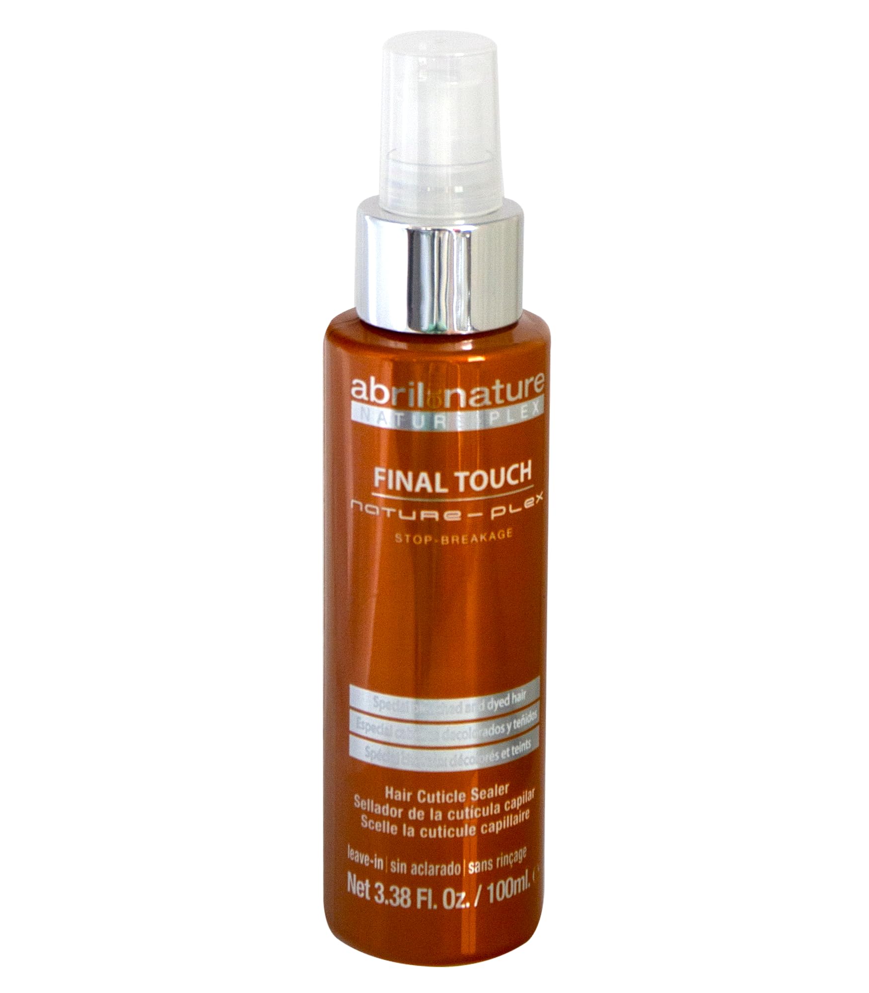 abril et nature - Professional Repair Hair Care Set - Nature Plex, STOP Breakage - Shampoo, Mask, and Serum Pack for Very Treated or Damaged Hair - Prevents, Protects, and Repairs - 550 ml