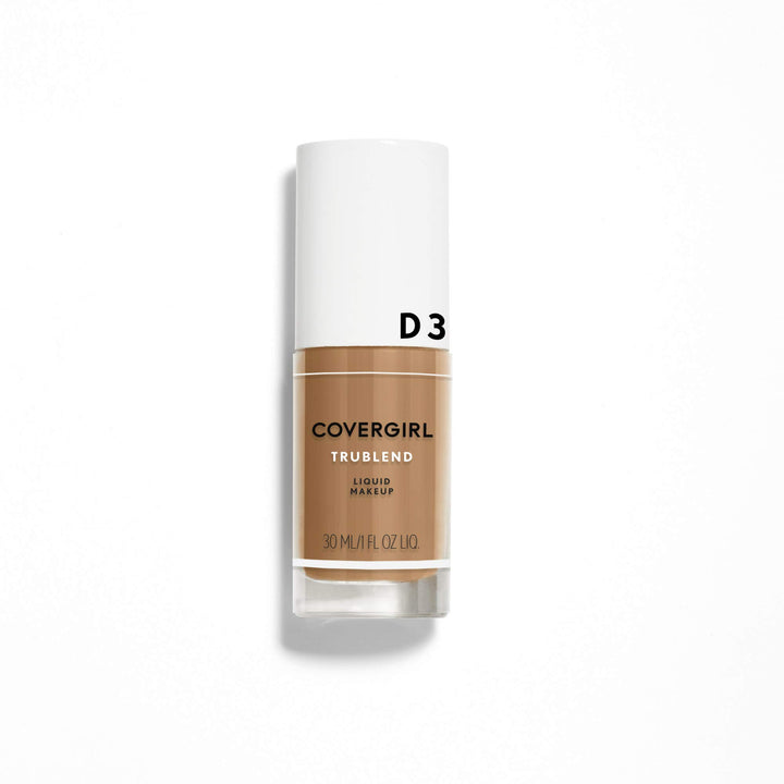 COVERGIRL truBlend Liquid Foundation Makeup Classic Tan D4, 1 oz